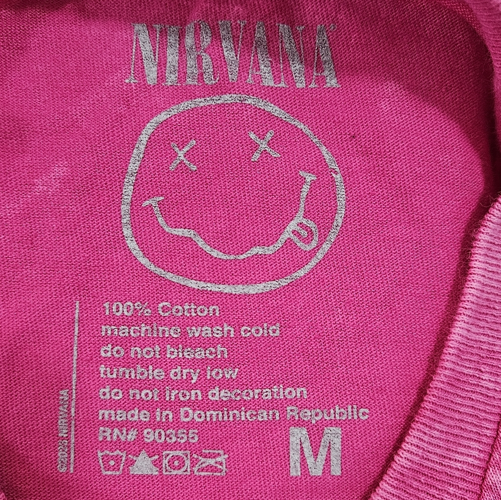 NWOT Nirvana Nevermind Graphic Tee - Picture 2 of 5